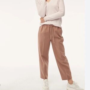 Babaton Nude Pink XS/S Weekender Relaxed Fit Straight Leg Cropped Pant